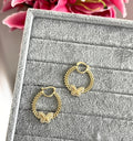 Butterfly Nugget Hoops