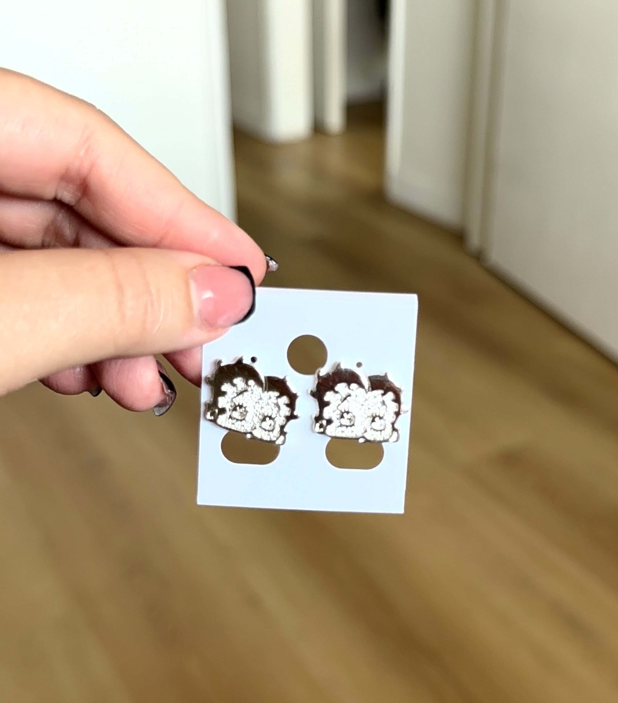 BB Silver Earrings
